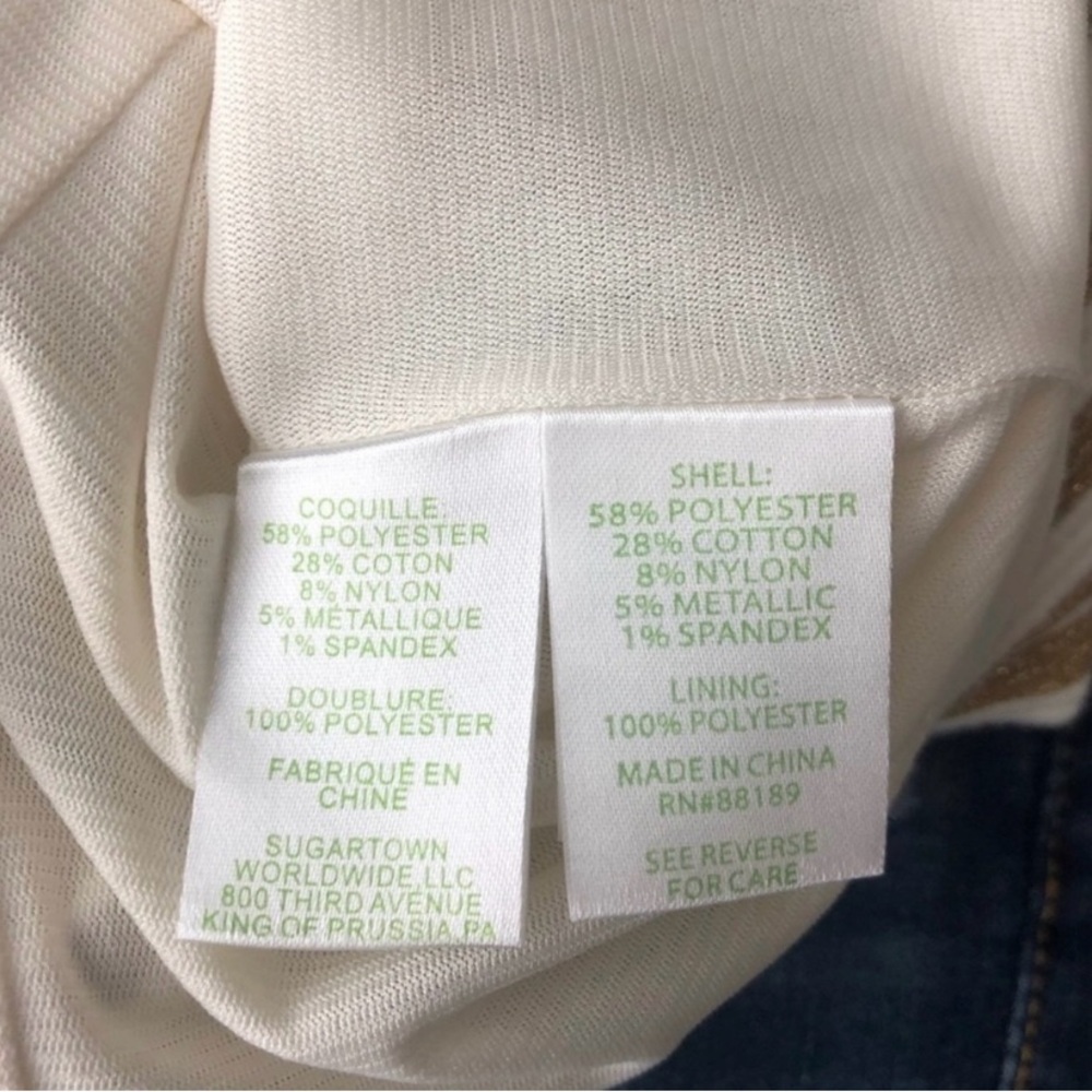Lilly Pulitzer Tan and White Striped Mini Dress - Picture 9 of 14